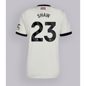 Manchester United Luke Shaw #23 Alternativní Dres 2024-25 Krátký Rukáv